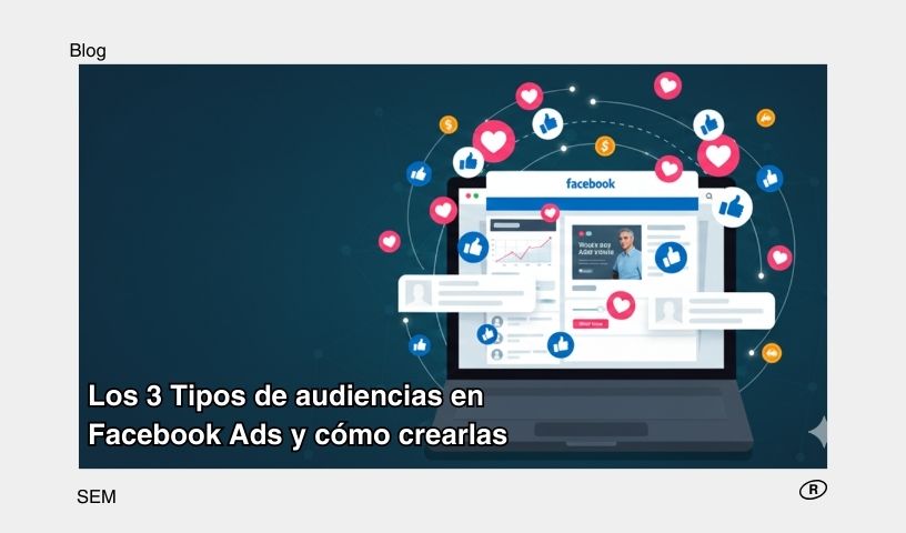 Los 3 Tipos de audiencias en Facebook Ads y cómo crearlas