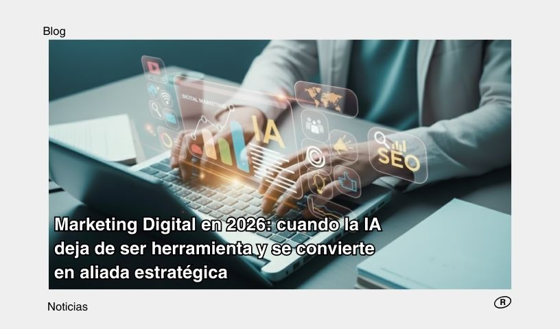 Marketing Digital 2026: la IA como aliada estratégica